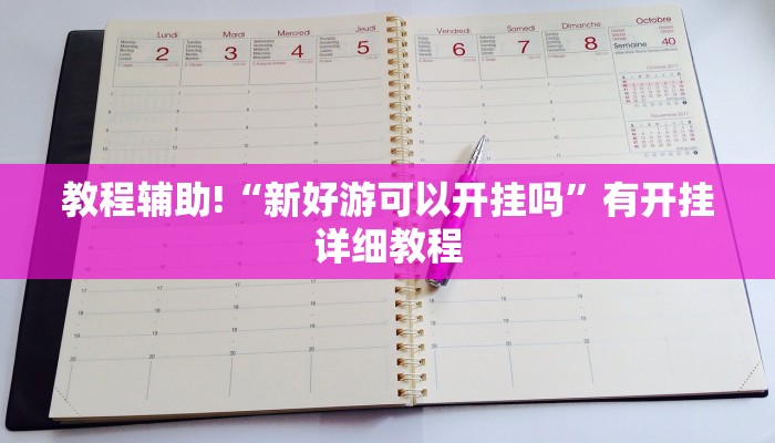 教程辅助!“新好游可以开挂吗”有开挂详细教程