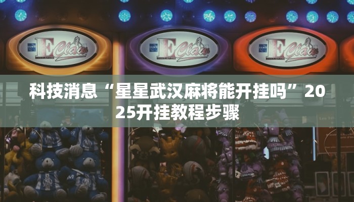 科技消息“星星武汉麻将能开挂吗”2025开挂教程步骤 科技消息“星星武汉麻将能开挂吗”2025开挂教程步骤