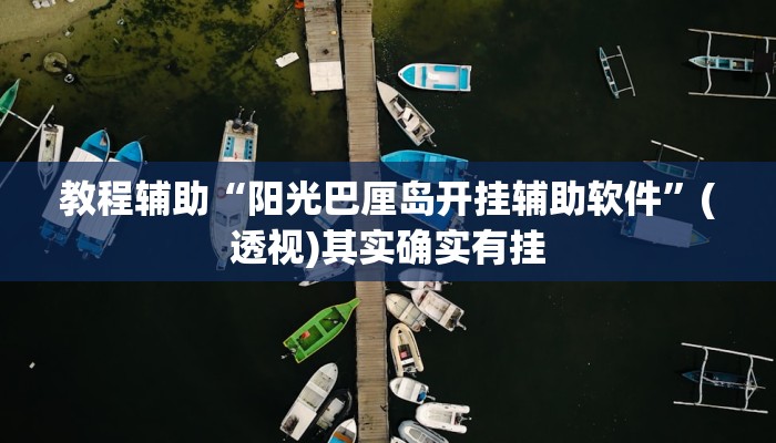 教程辅助“阳光巴厘岛开挂辅助软件”(透视)其实确实有挂 教程辅助“阳光巴厘岛开挂辅助软件”(透视)其实确实有挂