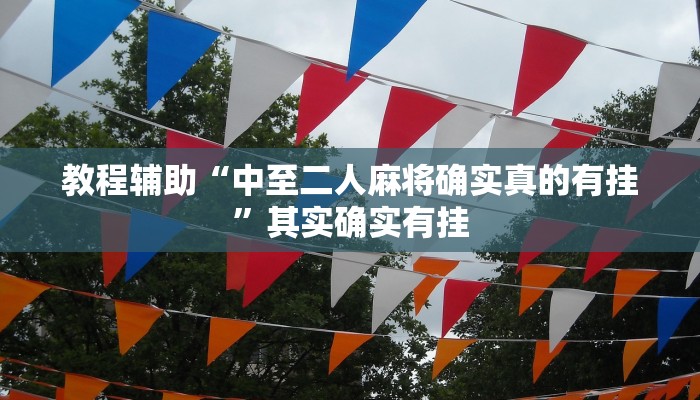 教程辅助“中至二人麻将确实真的有挂”其实确实有挂 教程辅助“中至二人麻将确实真的有挂”其实确实有挂