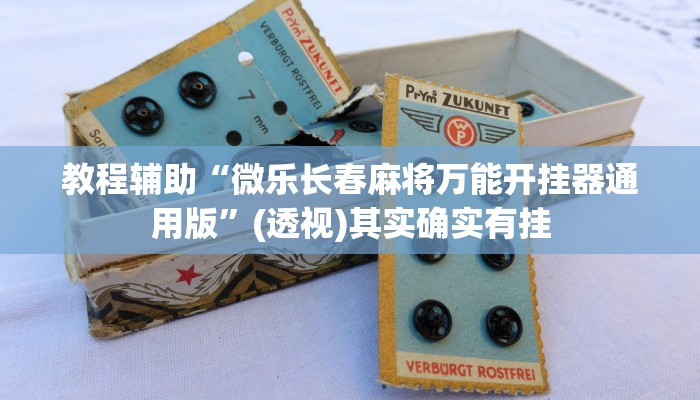 教程辅助“微乐长春麻将万能开挂器通用版”(透视)其实确实有挂